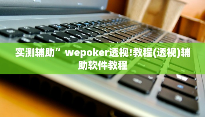 实测辅助”wepoker透视!教程(透视)辅助软件教程