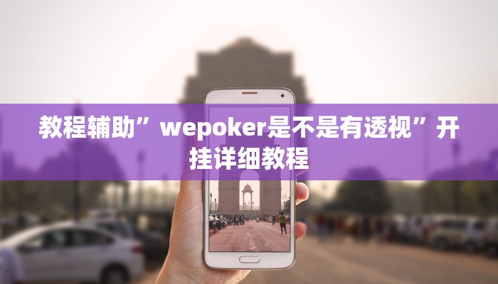 教程辅助”wepoker是不是有透视”开挂详细教程