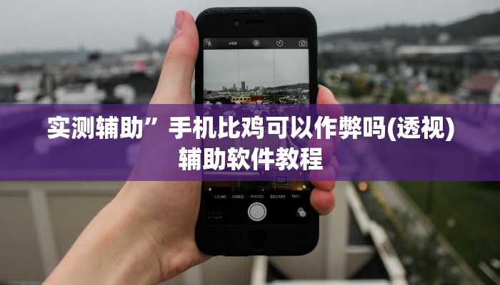 实测辅助”手机比鸡可以作弊吗(透视)辅助软件教程